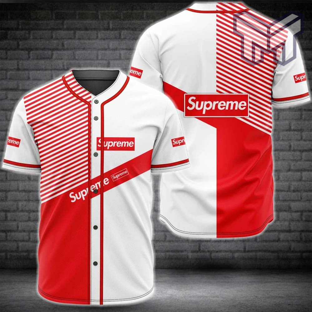 Supreme Baseball Jersey Shirt Luxury Clothing Clothes Sport Outfit For Men Women Hot  Type01